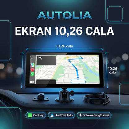 Autolia – Ekran CarPlay i Android Auto do każdego auta