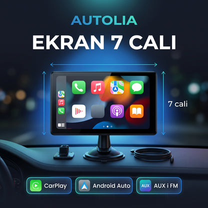 Autolia – Ekran CarPlay i Android Auto do każdego auta